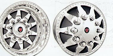 Main view of HD Series Forged Dually Wheels - angle 1